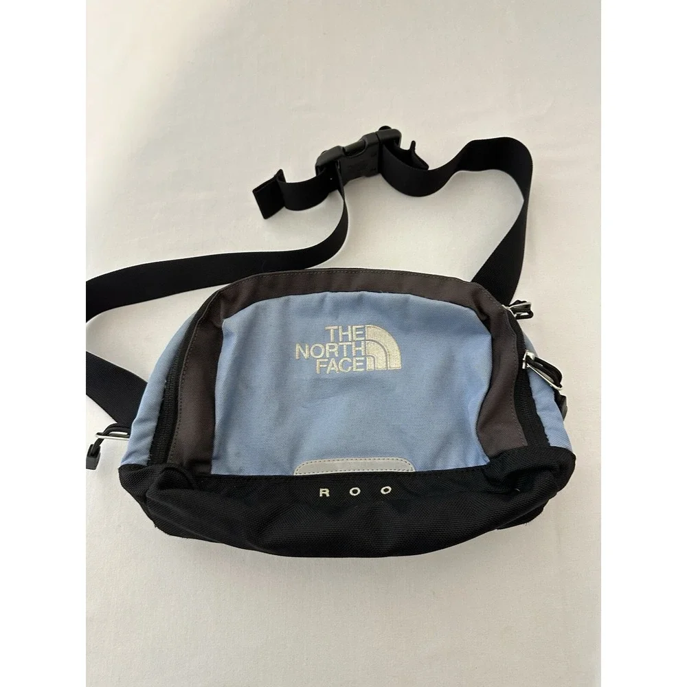 The North Face Roo Fanny Pack Sling‎ Bag Blue/Black Hip Bag